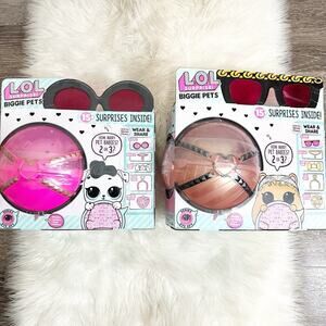 NEW‎ LOL Surprise Lot Of 2 Biggie Dollmation & Mc Hammy Plus 15 Surprises NIP